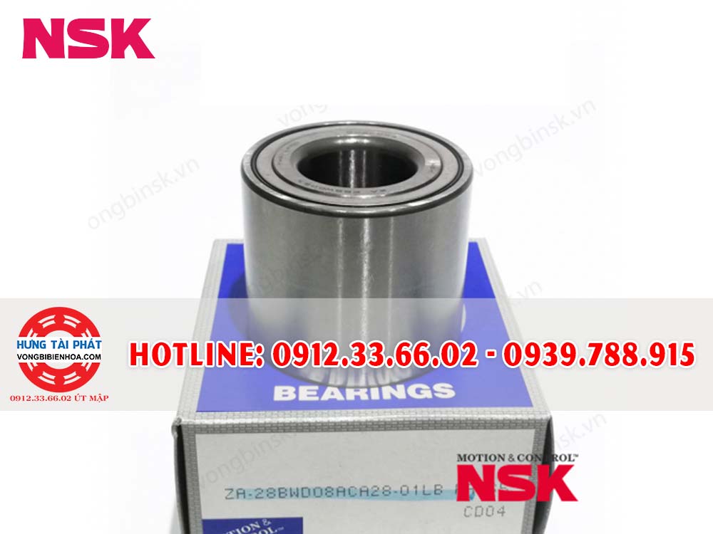 Bạc Đạn - Vòng bi Nsk 28BWK08D2-G-3-Y-2C01, Bạc đạn bánh xe Mitsubishi Lancer