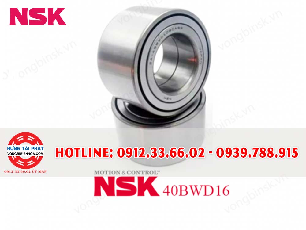 Bạc Đạn - Vòng Bi NSK 40BWD16 CA103 BÁNH TRƯỚC MITSUBISHI MIRAGE 1992-1999