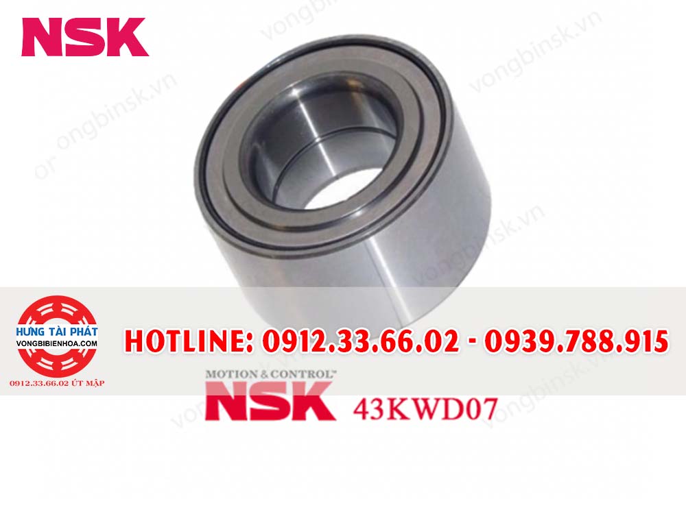 Bạc Đạn - Vòng Bi NSK 43KWD07 AU42CA157 BÁNH TRƯỚC TOYOTA INNOVA, HILUX