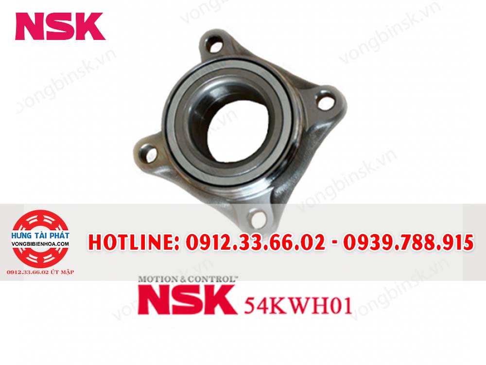 Bạc Đạn - Vòng Bi NSK 54KWH01 J-Y-2CA-01 (CÓ ABS) BẠC ĐẠN BÁNH TRƯỚC TOYOTA FORTUNER, HILUX