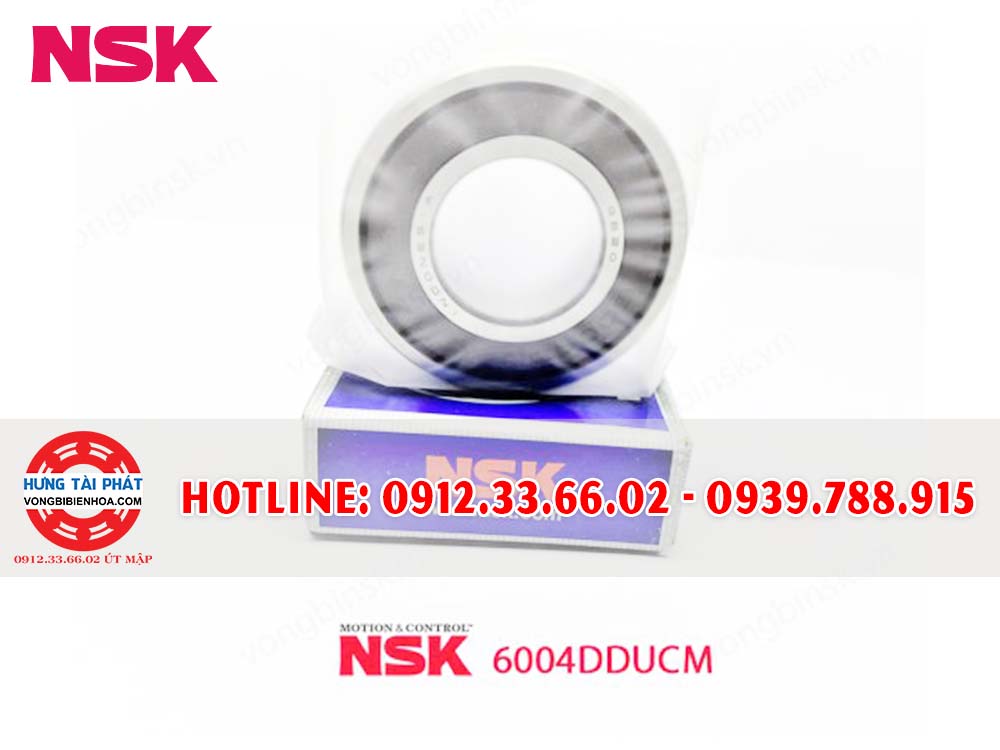 Bạc Đạn - Vòng bi NSK 6004 DDUCM cùi đĩa Yamaha Exciter, Honda Winne
