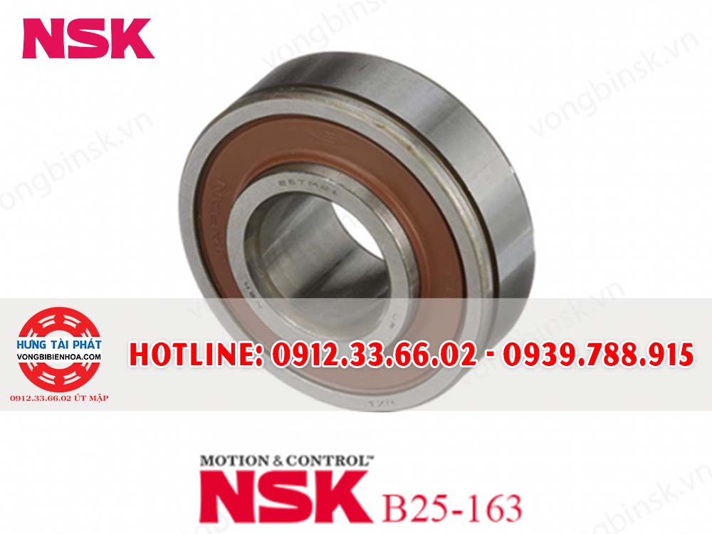 Bạc Đạn - Vòng bi NSK B25-163ZNXC3 HỘP SỐ TOYOTA