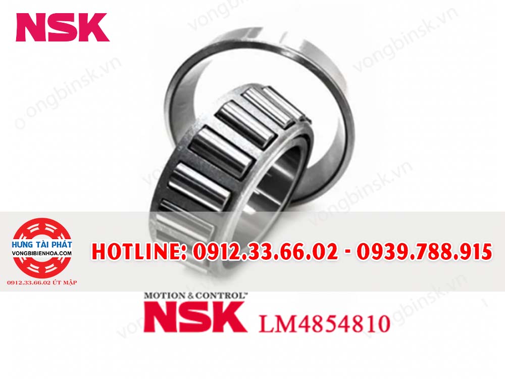 Bạc Đạn - Vòng Bi NSK LM48548R/LM48510R BÁNH TRƯỚC TRONG TOYOTA 4 RUNNER, HILUX, IUSUZU DMAX