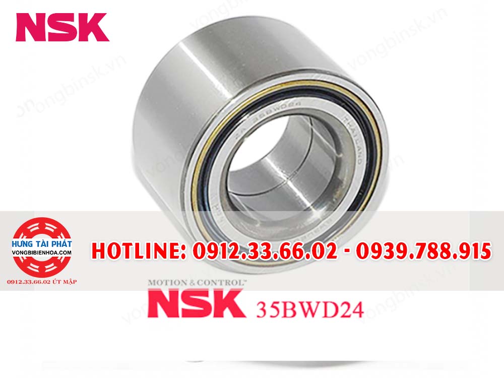 Bạc Đạn - Vòng Bi NSK NSK 35BWD24 CA18**LB BÁNH TRƯỚC SUZUKI APV