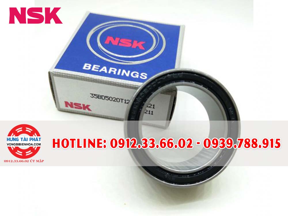 Bạc Đạn - Vòng bi NSK 35BD5020T12DDUCG21 lốc lạnh