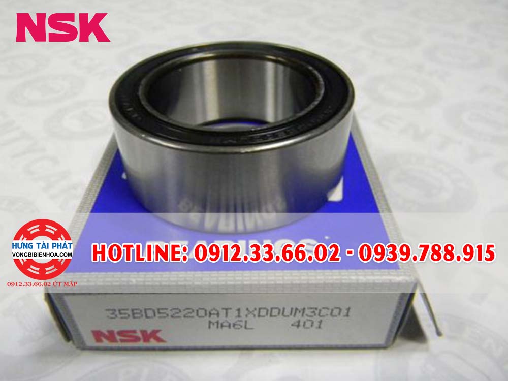 Bạc Đạn - Vòng bi NSK 35BD5220AT1XDDUM3C01 lốc lạnh