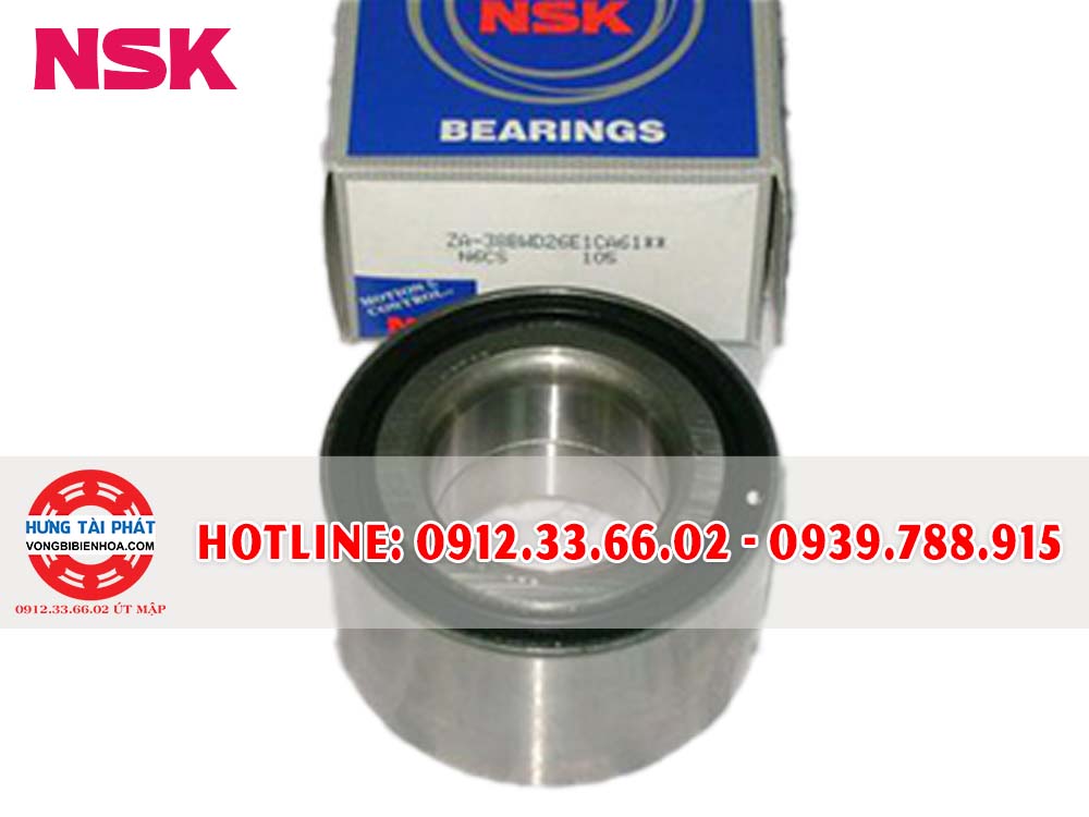 Bạc Đạn - Vòng bi NSK 38BWD26E1CA61** bánh trước honda city 03-,civic 96-, cr-v 02-06 (có abs)