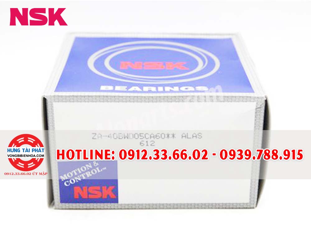 Bạc Đạn - Vòng bi NSK 40BWD05CA60** bánh trước honda accord 1985 – 1989 (không abs)