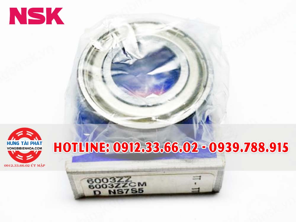 Bạc Đạn - Vòng bi NSK 6003 ZZCM